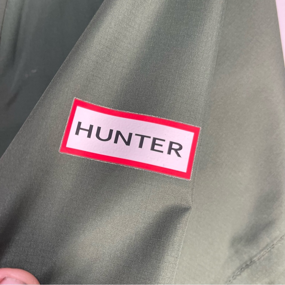 Hunter for Target Green 1/4 Zip Pullover Raincoat Jacket Windbreaker Mens Medium - Picture 2 of 13